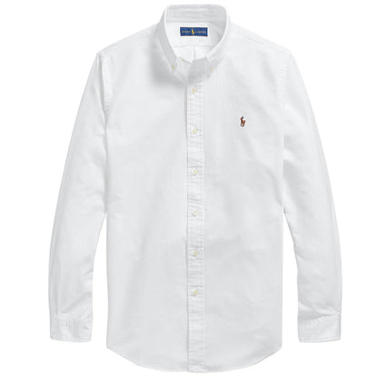 Polo Ralph Lauren Custom Fit Oxford Shirt - White
