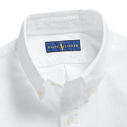 Polo Ralph Lauren Custom Fit Oxford Shirt - White