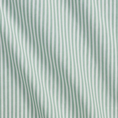 Polo Ralph Lauren Custom Fit Striped Stretch Poplin Shirt - Faded Mint/White