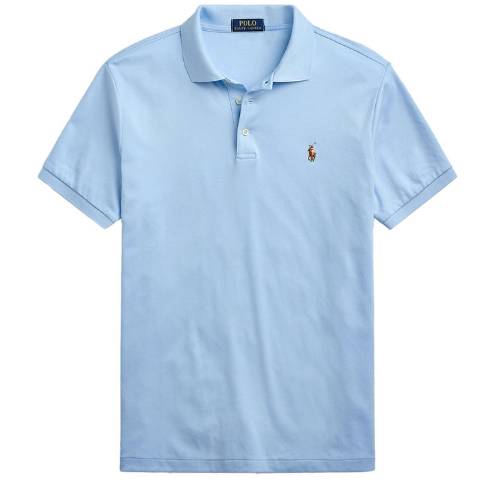 Polo Ralph Lauren Custom Slim Fit Soft Cotton Polo Shirt - Blue
