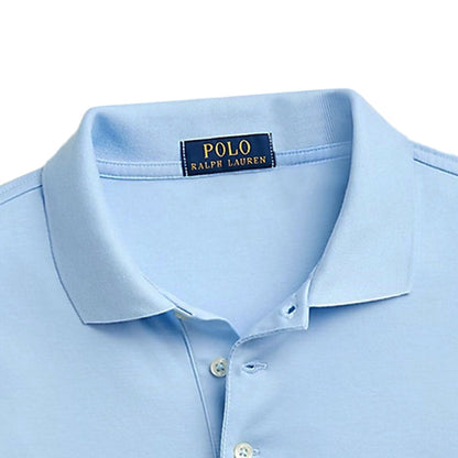 Polo Ralph Lauren Custom Slim Fit Soft Cotton Polo Shirt - Blue