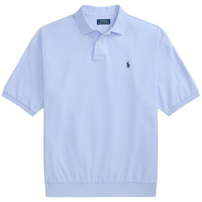 Polo Ralph Lauren Relaxed Fit Mesh Polo Shirt - Pebble Blue