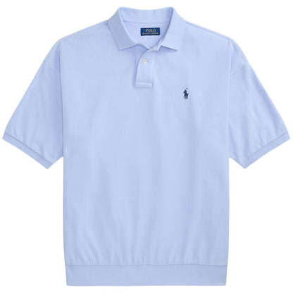 Polo Ralph Lauren Relaxed Fit Mesh Polo Shirt - Pebble Blue