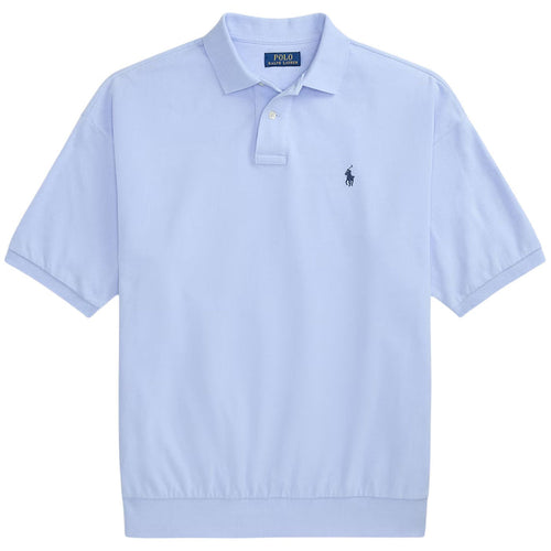 Polo Ralph Lauren Relaxed Fit Mesh Polo Shirt - Pebble Blue
