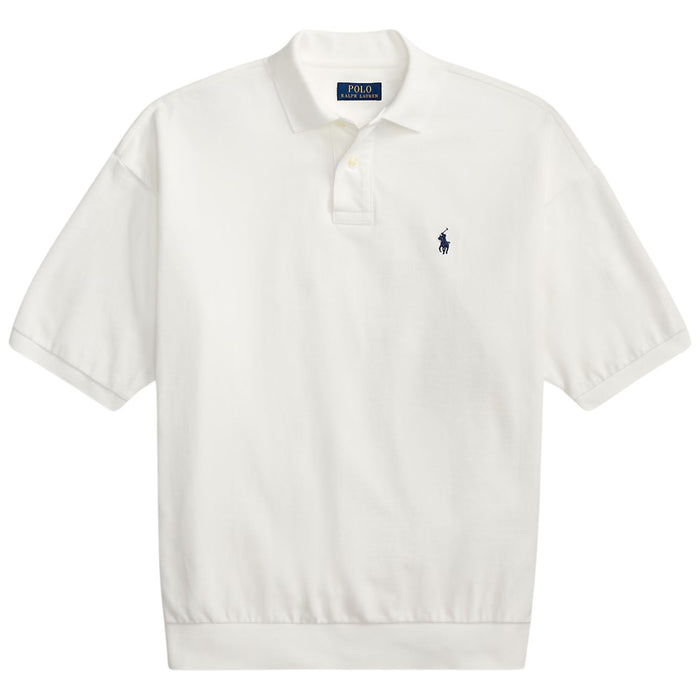 Polo Ralph Lauren Relaxed Fit Mesh Polo Shirt - White