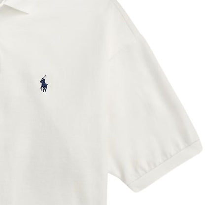 Polo Ralph Lauren Relaxed Fit Mesh Polo Shirt - White