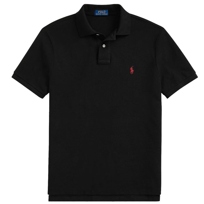 Polo Ralph Lauren The Iconic Mesh Polo Shirt - Black