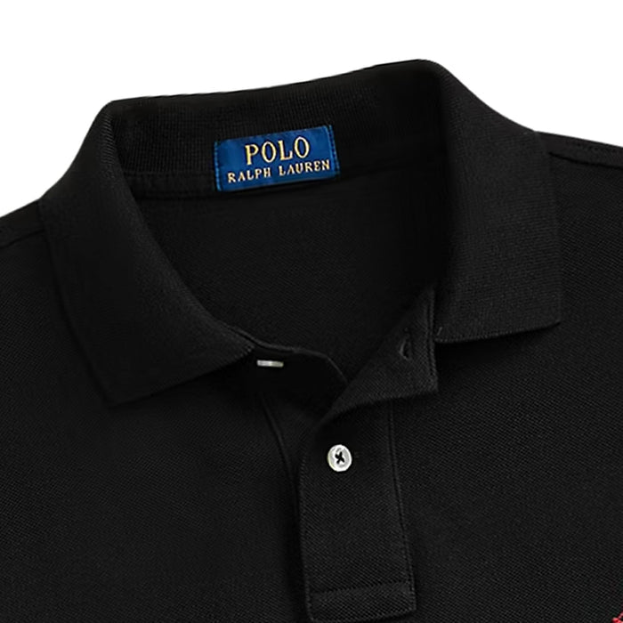 Polo Ralph Lauren The Iconic Mesh Polo Shirt - Black
