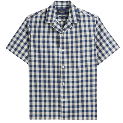 Portuguese Flannel Midwest Shirt - Navy