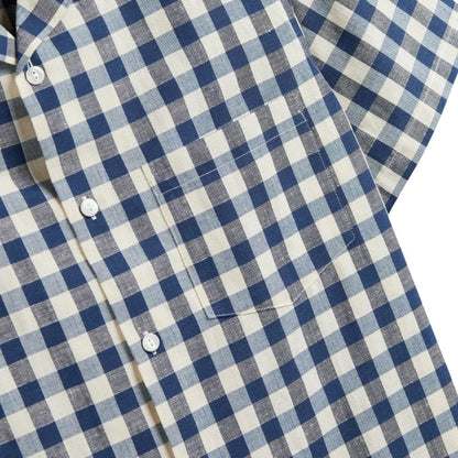 Portuguese Flannel Midwest Shirt - Navy