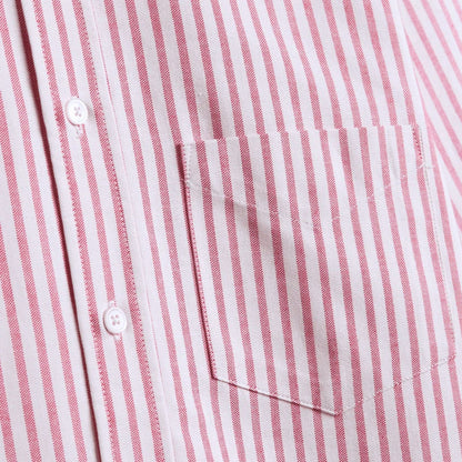 Portuguese Flannel Montebelo Stripe Shirt - Red