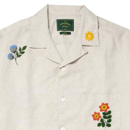 Portuguese Flannel Spring Embroidery Shirt - Multi