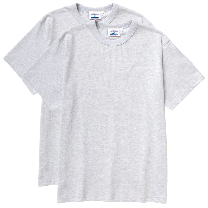 Power Goods 2 Pack Archive T-Shirt - Ash