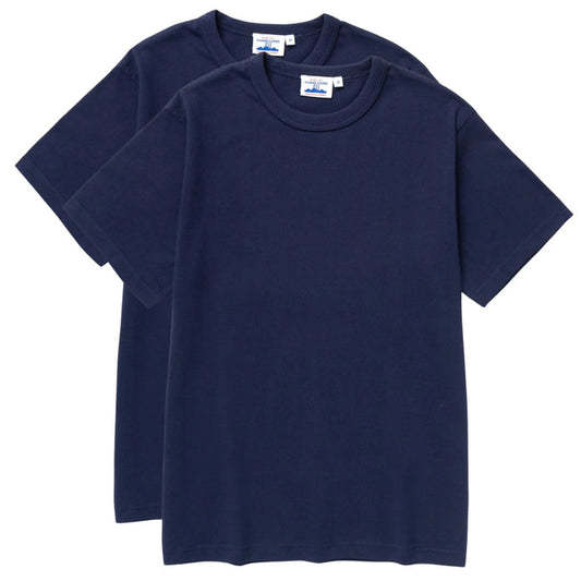 Power Goods 2 Pack Archive T-Shirt - Navy