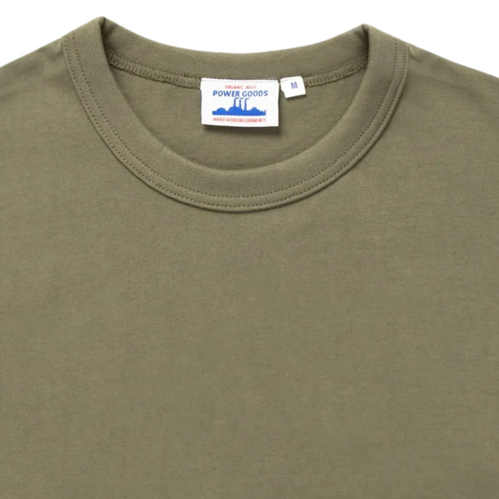 Power Goods Archive T-Shirt - Olive