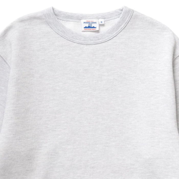 Power Goods Loopback Crewneck - Ash