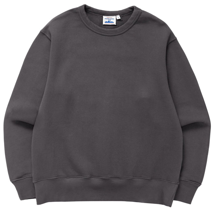 Power Goods Loopback Crewneck - Washed Black