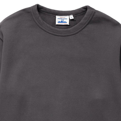 Power Goods Loopback Crewneck - Washed Black