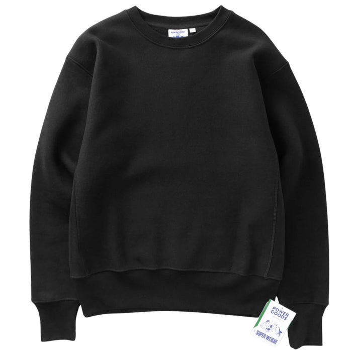 Power Goods Super Weight Crewneck - Black