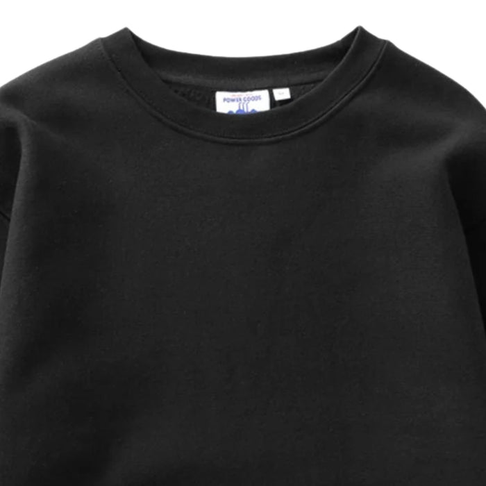 Power Goods Super Weight Crewneck - Black