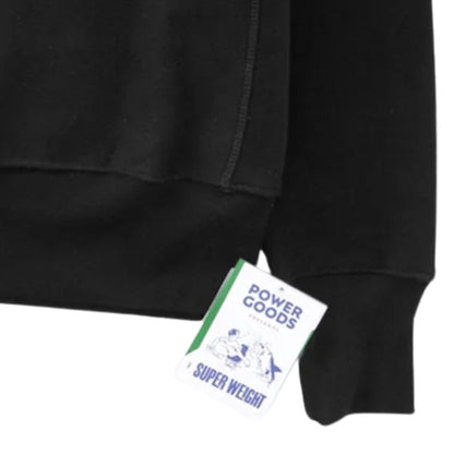 Power Goods Super Weight Crewneck - Black