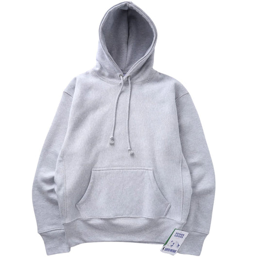 Power Goods Super Weight Hoodie - Heather Grey