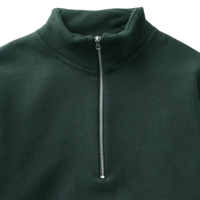 Power Goods Super Weight Quarter Zip - Forest