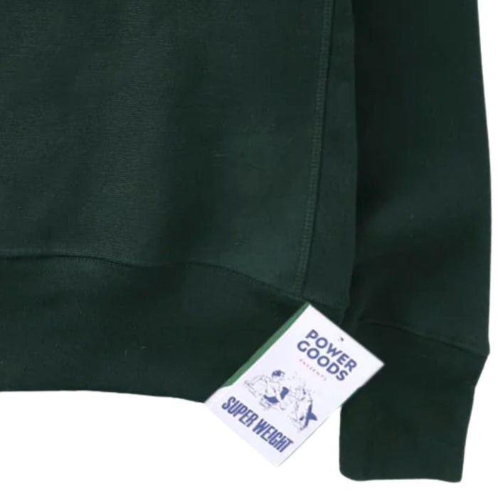 Power Goods Super Weight Quarter Zip - Forest
