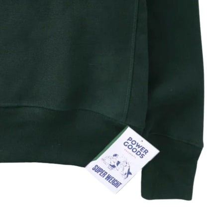 Power Goods Super Weight Quarter Zip - Forest