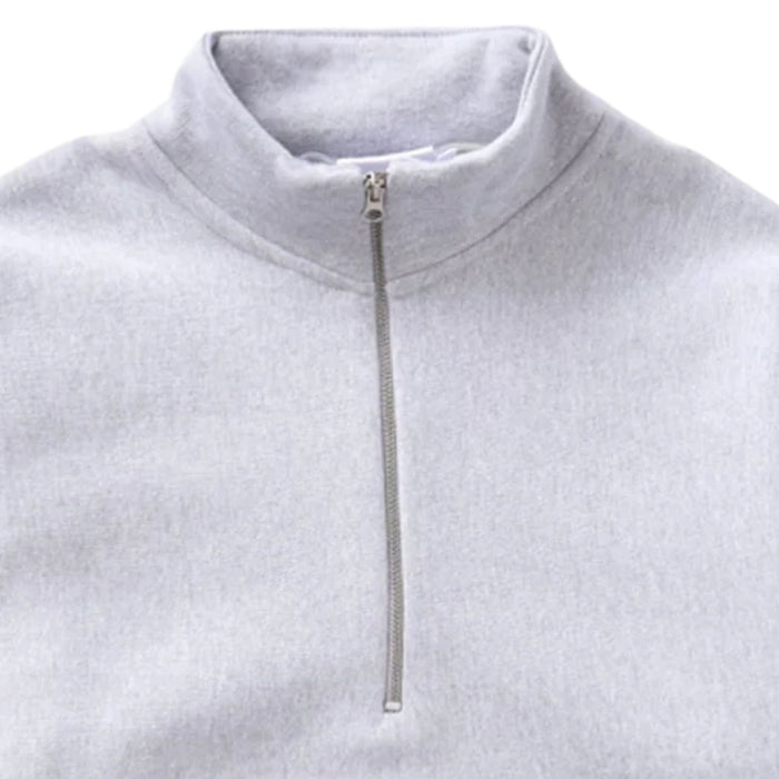 Power Goods Super Weight Quarter Zip - Heather Grey