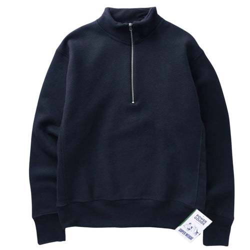 Power Goods Super Weight Quarter Zip - Navy