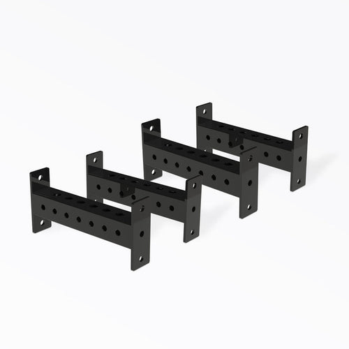 PR-4000 Crossmembers Metallic Black 16" Set of Four