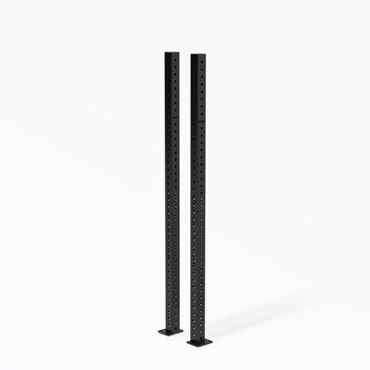PR-4000 Rack Uprights Metallic Black 80" Pair