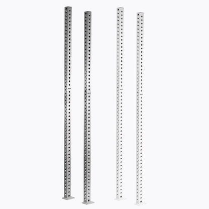 Set / 93" / Stainless Steel + White
