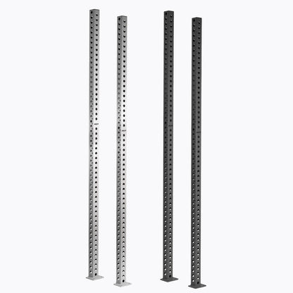 Set / 93" / Stainless Steel + Matte Black