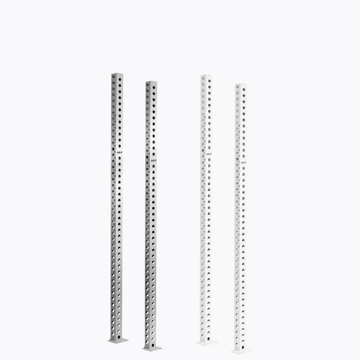 Set / 80" / Stainless Steel + White