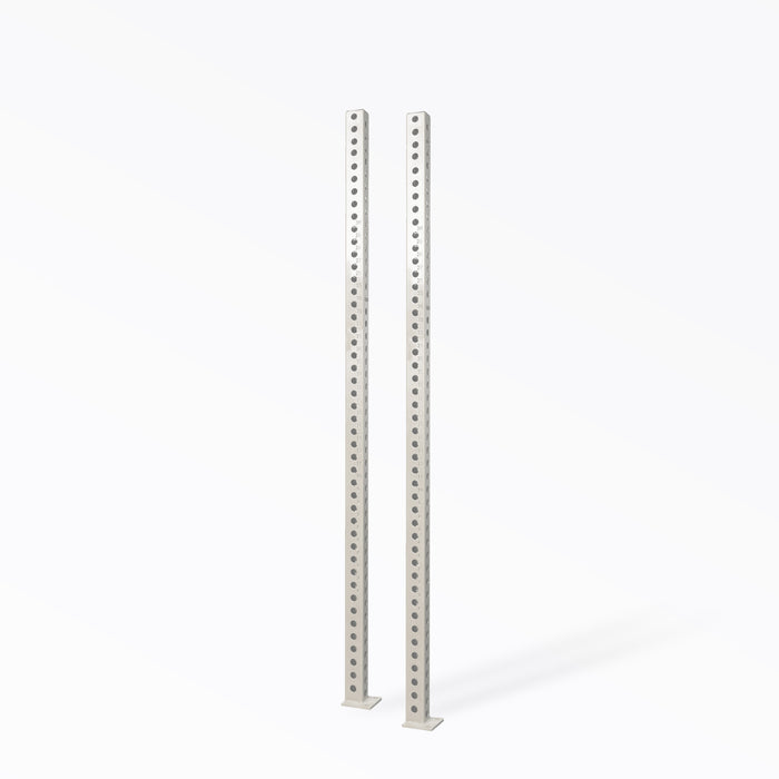 PR-5000 Power Rack Uprights White 80" Pair