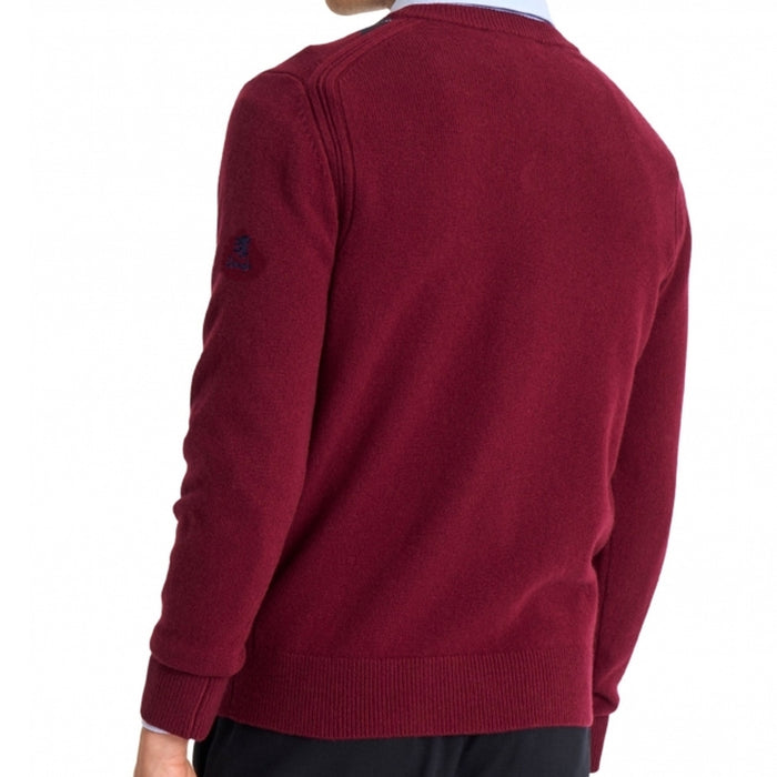 Pringle of Scotland Argyle Jumper - Burgundy