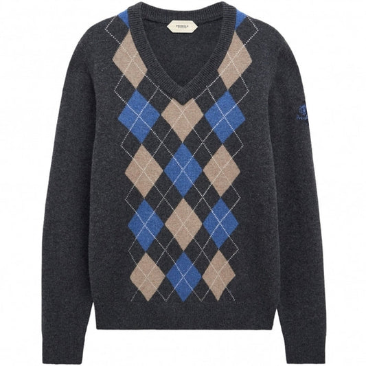 Pringle of Scotland Argyle Jumper - Charcoal