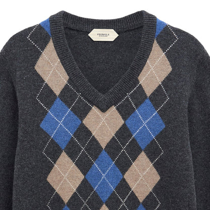 Pringle of Scotland Argyle Jumper - Charcoal