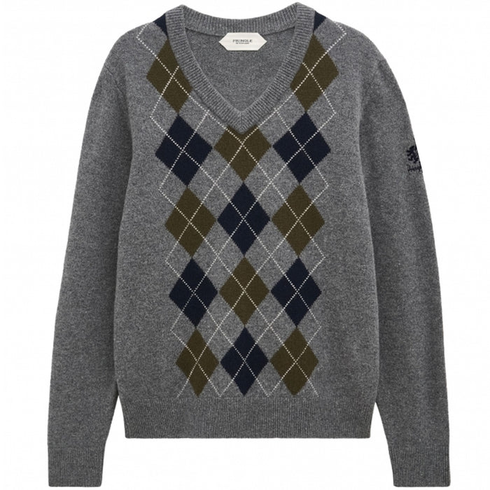 Pringle of Scotland Argyle Jumper - Grey