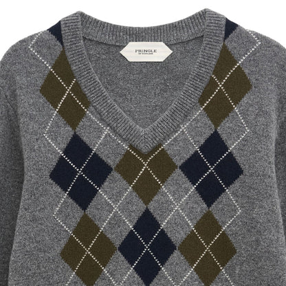 Pringle of Scotland Argyle Jumper - Grey