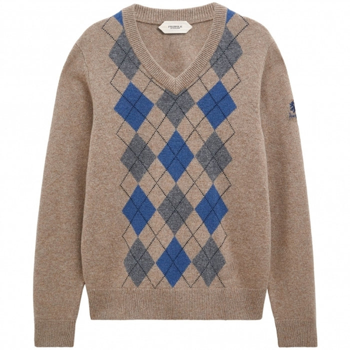 Pringle of Scotland Argyle Jumper - Mushroom