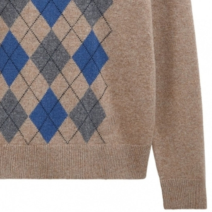 Pringle of Scotland Argyle Jumper - Mushroom