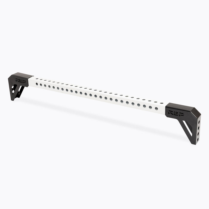 The REP Fitness 72 inch Rack Crossmember Connectors in white