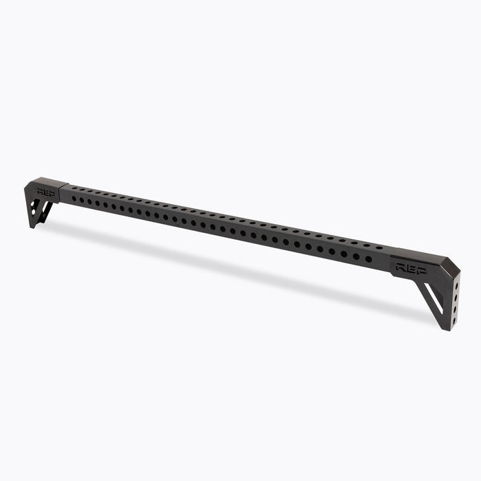 The REP Fitness 82 inch Rack Crossmember Connectors in metallic black