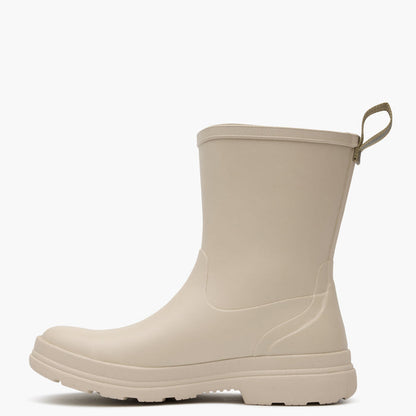 Rainscape Women's 8" Waterproof Rubber Boot in Sand MRS08W80 left profile