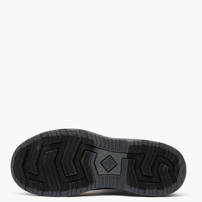 Black sole of a shoe on a white background