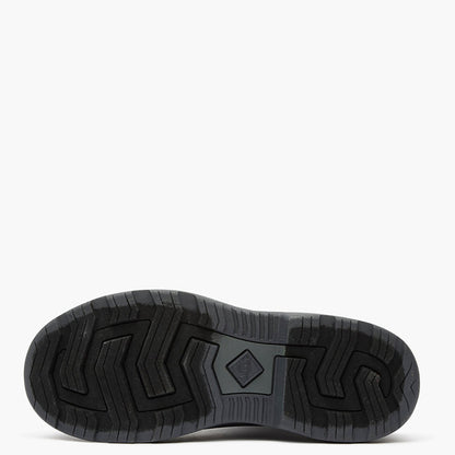 Black sole of a shoe on a white background