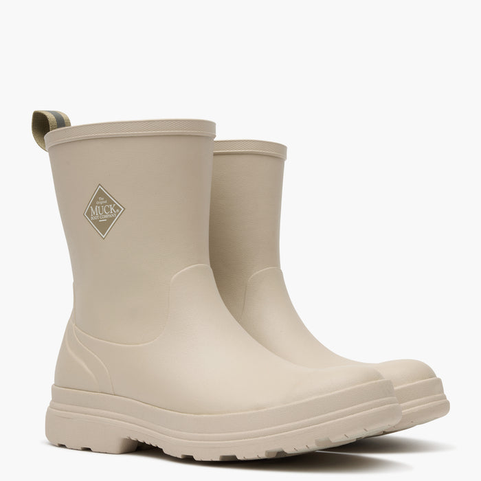 Rainscape Women's 8" Waterproof Rubber Boot in Sand MRS08W80 front angle